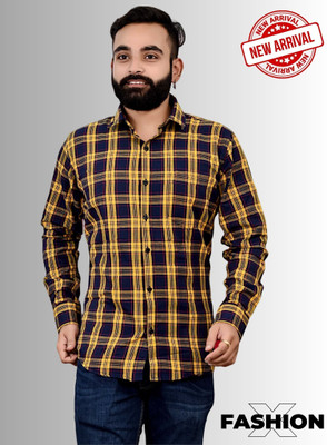 VK WINTER WEAR Men Striped Casual Multicolor Shirt