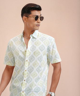 HIGHLANDER Men Printed Casual Multicolor Shirt