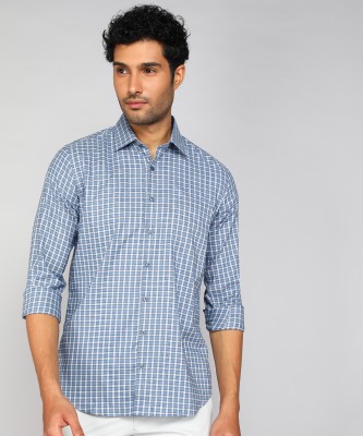 VAN HEUSEN Men Checkered Casual Multicolor Shirt