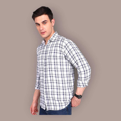 shivay creation Men Self Design Casual Multicolor Shirt