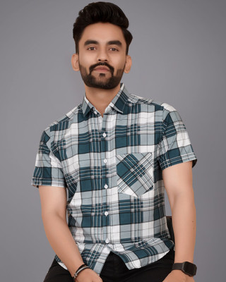 METRONAUT Men Checkered Casual Multicolor Shirt