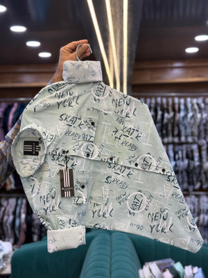 Ubi Sunt Men Printed Casual Multicolor Shirt