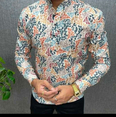 ISUEL FAB Men Printed Casual Multicolor Shirt