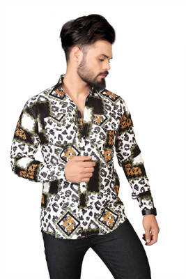 JANAKI ENTERPRISE Men Printed Casual Multicolor Shirt
