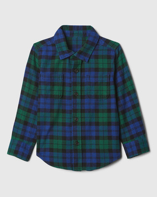 GAP Boys Checkered Casual Multicolor Shirt