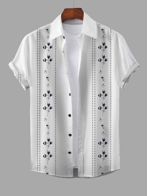 iCome Men Printed Casual Multicolor Shirt
