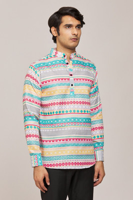 StellLIFEsTYLE Men Striped Casual Multicolor Shirt