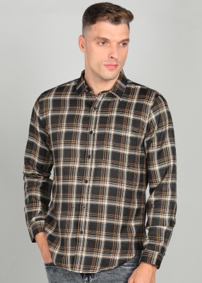 METRONAUT Men Checkered Casual Multicolor Shirt