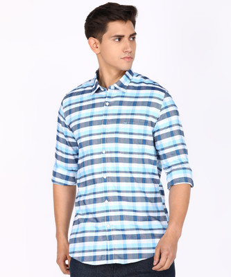 PETER ENGLAND Men Checkered Casual Multicolor Shirt