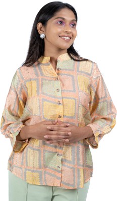 Avyanna The Label Women Printed Casual Multicolor Shirt