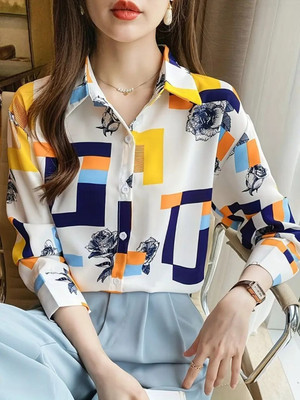 Sheden lopez Women Printed Party Multicolor Shirt
