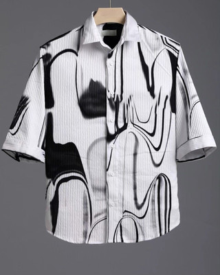 NTIFIC Men Printed Casual Multicolor Shirt