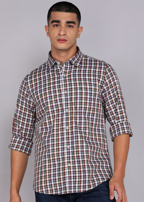 KILLER Men Checkered Casual Green Shirt