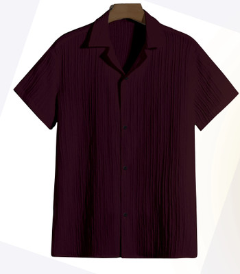 Mameru Boys Self Design Festive Multicolor Shirt