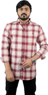HEVDEX Men Checkered Casual Multicolor Shirt