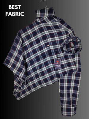 Marc Laurent Men Checkered Casual Multicolor Shirt
