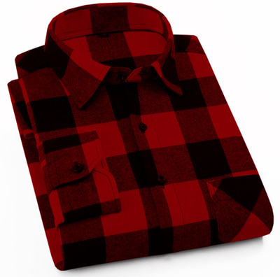 REHAN Men Checkered Casual Multicolor Shirt