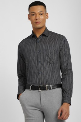 Allen Solly Men Printed Formal Grey Shirt