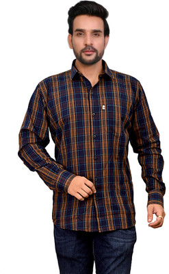 Arthz Fashion Trend Men Checkered Casual Multicolor Shirt