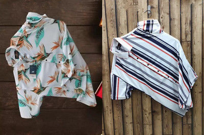 indicare Men Printed, Striped Casual Multicolor Shirt(Pack of 2)