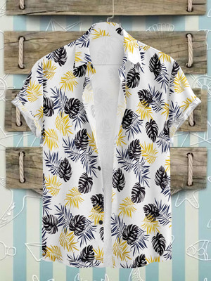 Radha Krishna Fashion Men Printed Casual Multicolor Shirt