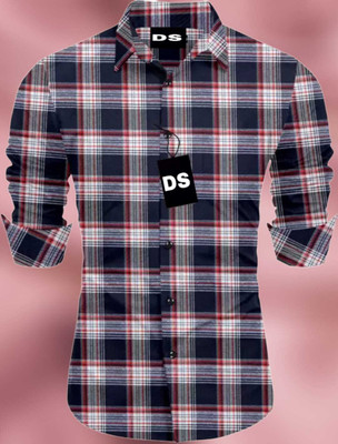 Mvraj Fashion Men Checkered Casual Multicolor Shirt