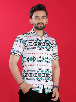 METRONAUT Men Printed Casual Multicolor Shirt