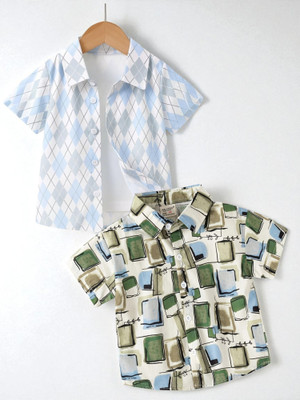 Sparrow ENTERPRISE Boys Printed Casual Multicolor Shirt