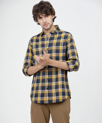 KETCH Men Checkered Casual Multicolor Shirt