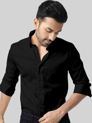 UV FASHION Men Solid Casual Blue Shirt