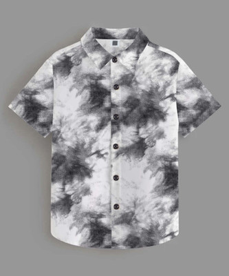 hanumant Boys Dyed/Ombre Casual Multicolor Shirt