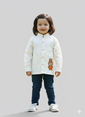 Amazekidz Baby Boys Solid Casual White Shirt