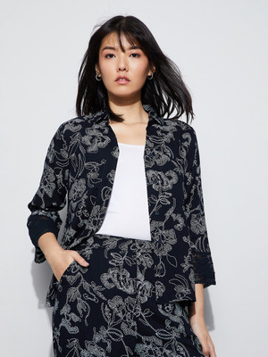 Fame Forever by Lifestyle Women Solid Casual Blue Shirt