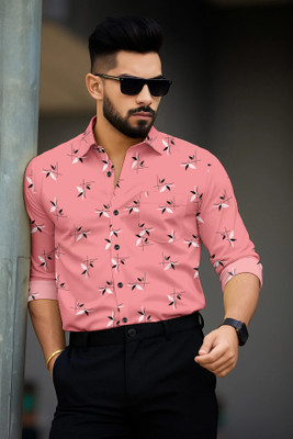 SHUBHFLAX Men Printed Casual Multicolor Shirt