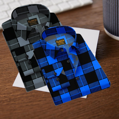 clinch fashion Men Printed Casual Multicolor Shirt
