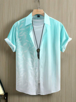 SHIVAY FAB Men Washed Casual Multicolor Shirt
