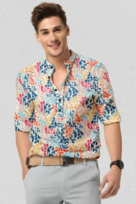Arth Enterprise Men Printed Casual Multicolor Shirt