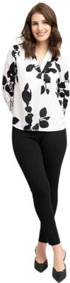 KAUTAQI Women Printed Casual Multicolor Shirt
