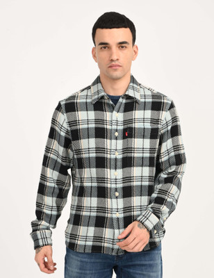 LEVI'S Men Checkered Casual Multicolor Shirt
