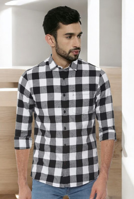 SHAH TEXTILES Men Checkered Formal Multicolor Shirt