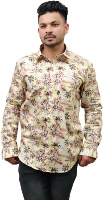 AISH N RIDH Men Printed Casual Multicolor Shirt