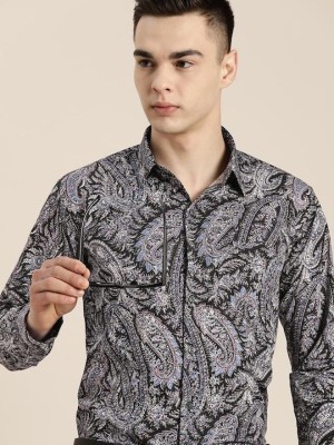 Hancock Men Printed Formal Multicolor Shirt