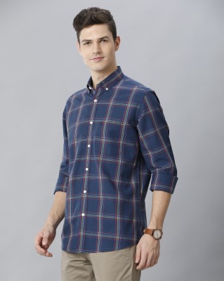 CAVALLO BY LINEN CLUB Men Checkered Casual Multicolor Shirt