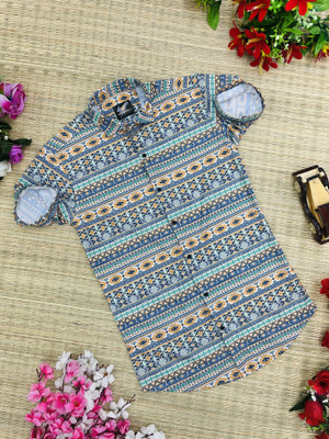 fitoda fashion Men Printed Casual Multicolor Shirt