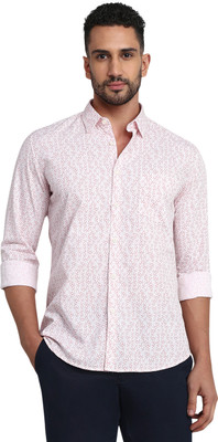 PARX Men Printed Casual Red Shirt