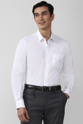 PETER ENGLAND Men Solid Formal White Shirt