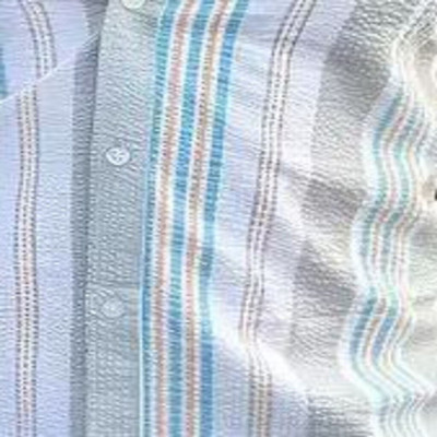 Typetron Fashion Men Striped Casual White Shirt