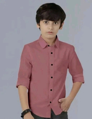 BACARDO Boys Solid Casual Multicolor Shirt