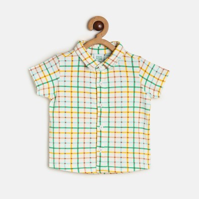 MINI KLUB Baby Boys Checkered Casual Multicolor Shirt