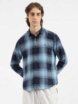 United Colors of Benetton Men Checkered Casual Multicolor Shirt